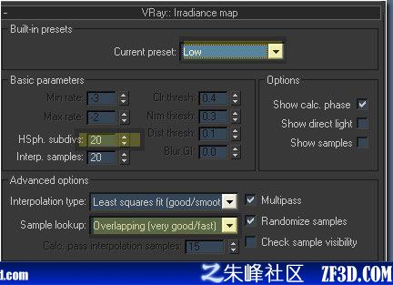 vray教程教你如何作內(nèi)白天燈光效果